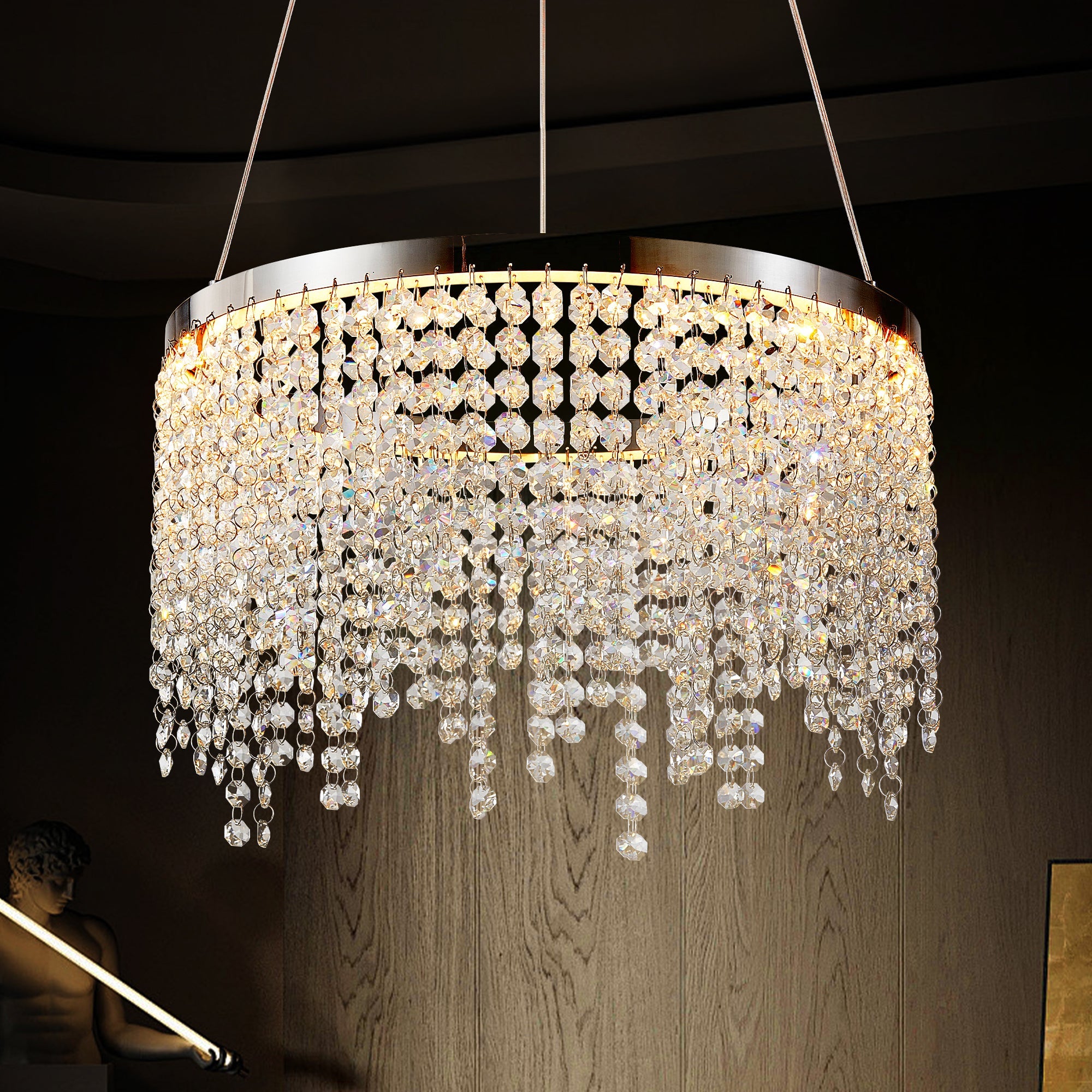 15.7-inch Fancy hanging ceiling lamps luxury modern pendant light