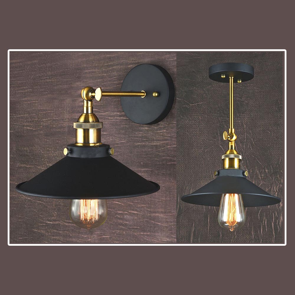 Black Wall Lights Wall Mounted Lamps & Sconces UK ~3150