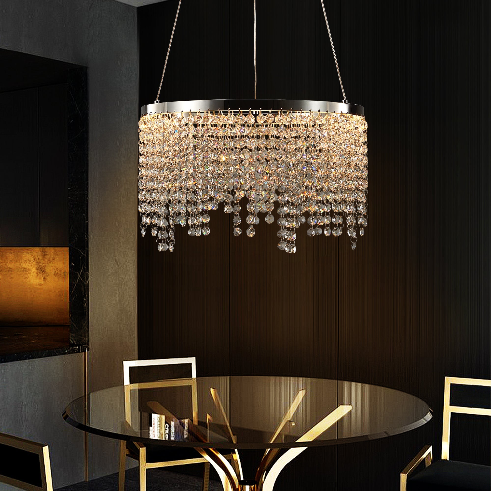 15.7-inch Fancy hanging ceiling lamps luxury modern pendant light